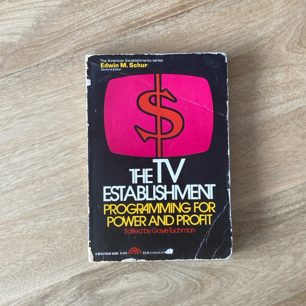 3 FOR $15 TV Establishment: Programming for Power & Profit book